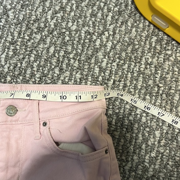 Pink 721 Levi’s High Rise Skinny Jeans - Picture 10 of 14